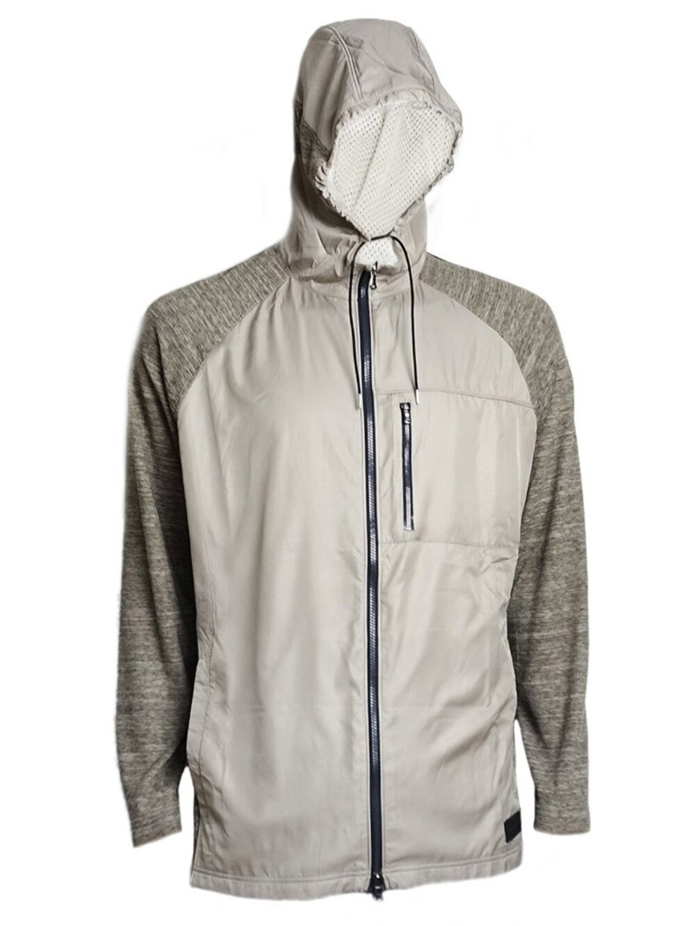 Under Armour Men's Jacket ColdGear Hooded Charleston Gray Colorblock Size 2XL - Picture 4 of 9